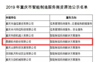 鼎捷軟件雙喜臨門，同時入選重慶、長沙經開區智能制造服務商資源池名單